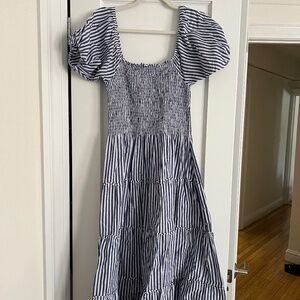 Maxwell and Geraldine smocked dress